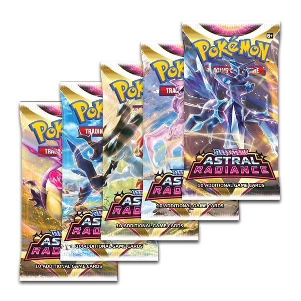 Thẻ bài Pokemon Sword & Shield Astral Radiance Booster Pack – Chính hãng TCG