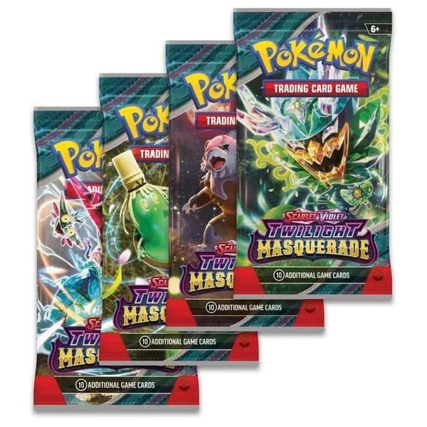 Thẻ bài Pokemon Twilight Masquerade Booster Pack – Chính hãng TCG