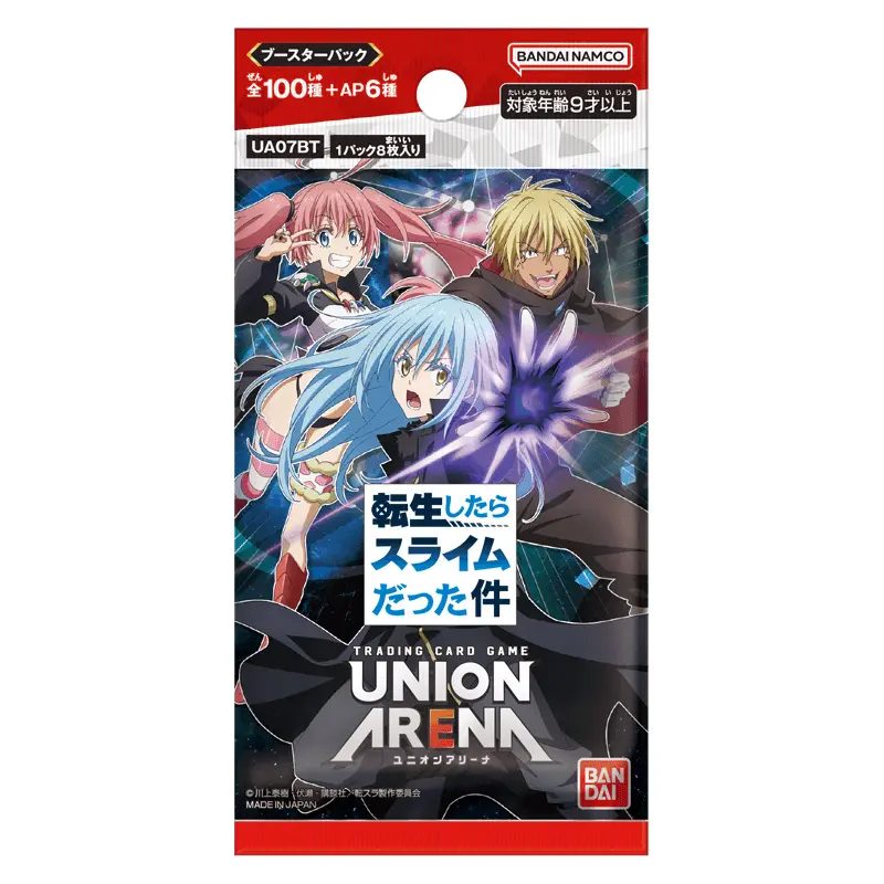 Thẻ bài That Time I Got Reincarnated as a Slime Booster Pack Card Union Arena – Chính hãng Bandai Namco