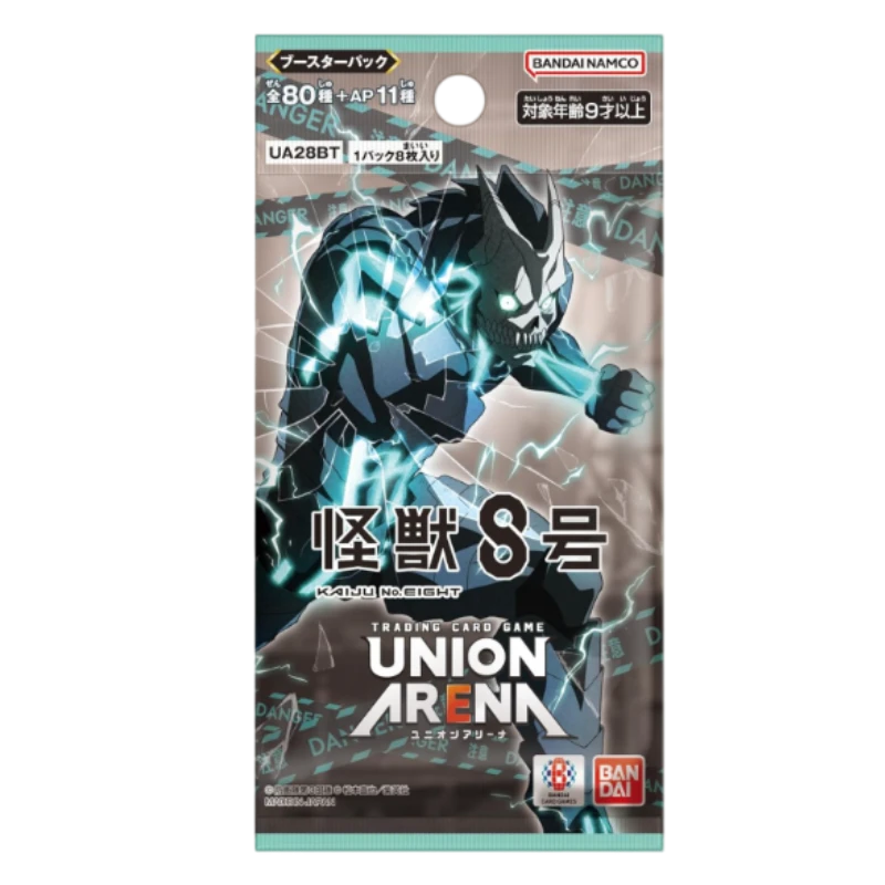 Thẻ bài Kaiju No. 8 Booster Pack Card Union Arena – Chính hãng Bandai Namco