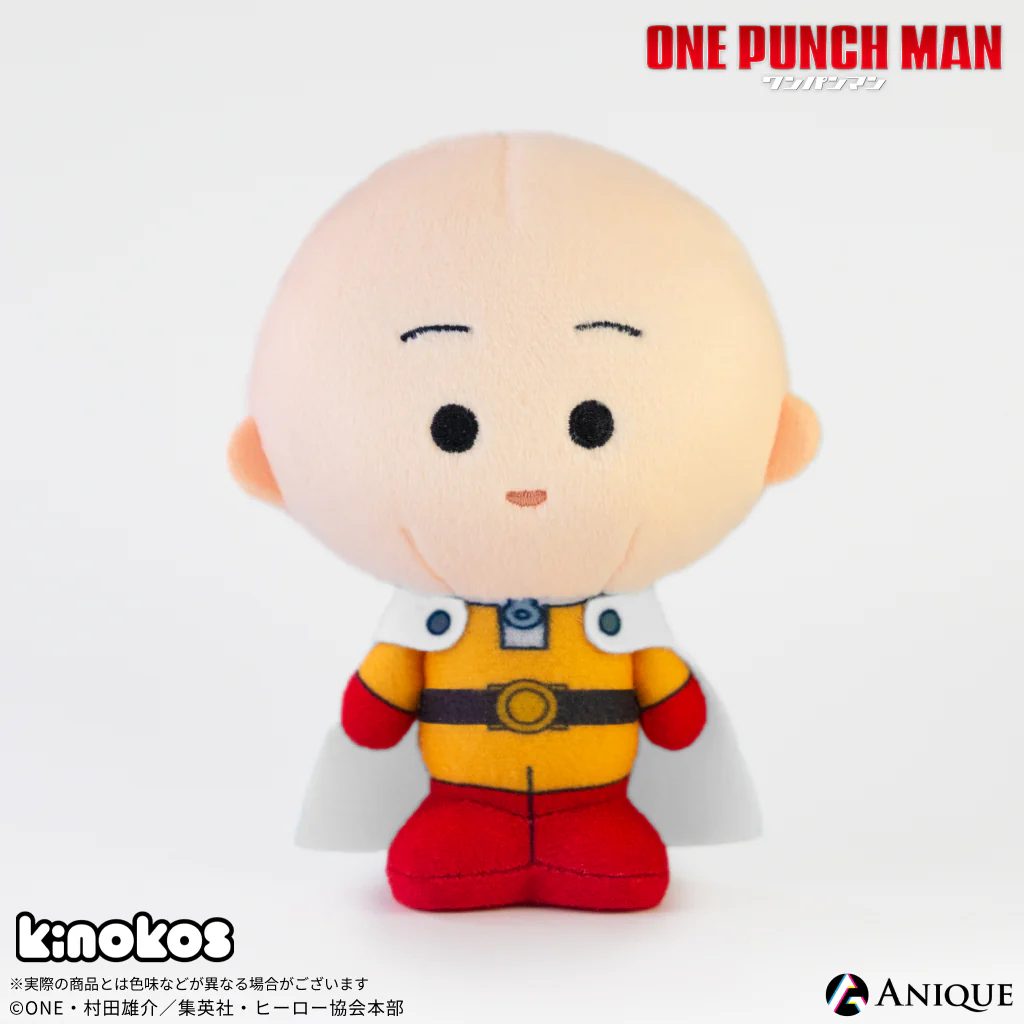 Móc khóa bông Kinokos OnePunch Man – Chính hãng Anique