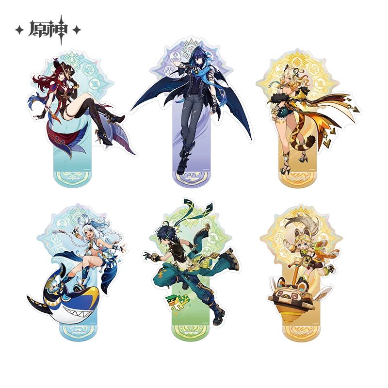 Standee nhân vật chủ đề Vùng Đất Natlan – Genshin Impact – Chính hãng Mihoyo