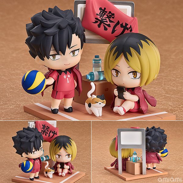 Mô hình Qset+ Tetsuro Kuroo & Kenma Kozume – Haikyuu!! – Chính hãng Good Smile Company