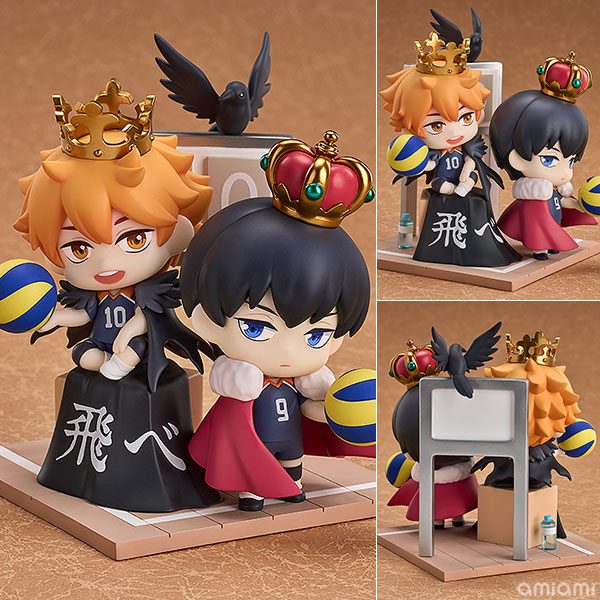 Mô hình Qset+ Shoyo Hinata & Tobio Kageyama – Haikyuu!! – Chính hãng Good Smile Company