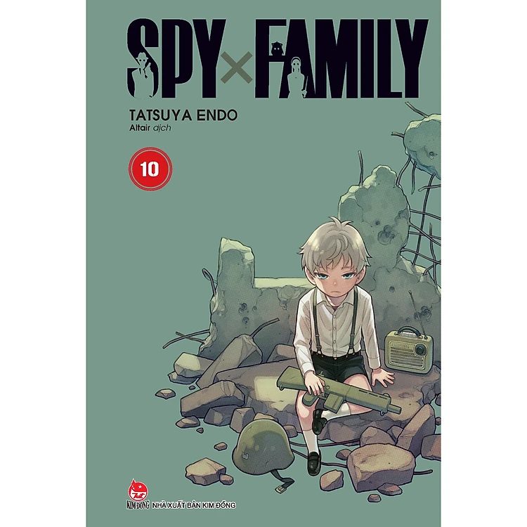 Truyện tranh Spy X Family Tập 10 [Tặng Kèm Standee] – NXB Kim Đồng