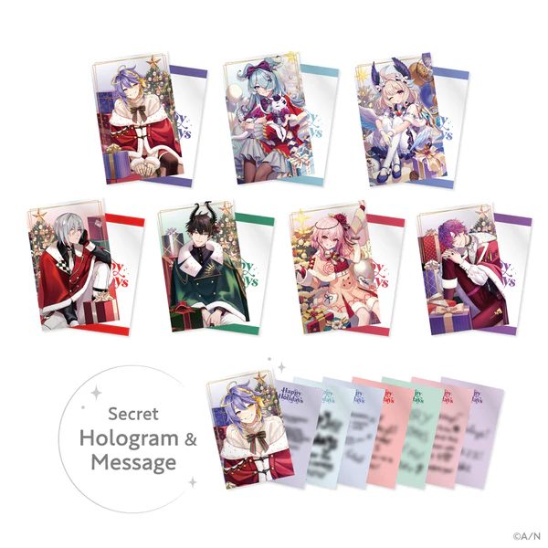 Collection card ver Happy Holidays – Chính hãng NIJISANJI