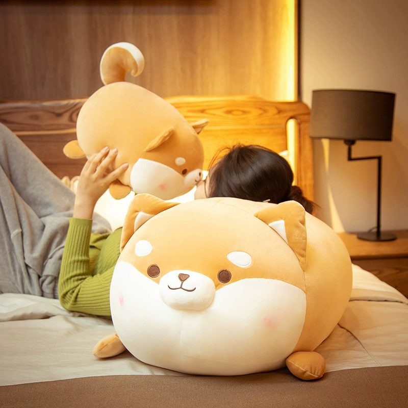 Gối ôm hình chó Shiba – Gối tựa đầu giường dễ thương – Gối ôm trang trí ghế sofa, giường ngủ – Phong cách đáng yêu dành cho các bạn nữ – Chính hãng Small chai Dog