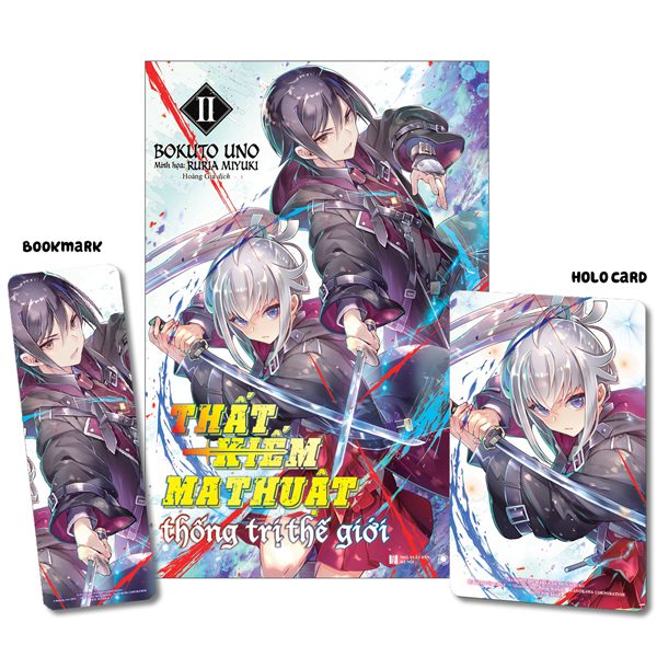 Light novel Thất Kiếm Ma Thuật – Tập 2 – Tặng Kèm Bookmark + Holo Card – Hà Nội