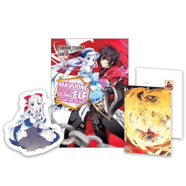 Light novel Ma Vương Tôi Đây Nên Yêu Cô Dâu Elf Của Mình Như Thế Nào? – Tập 4 – Tặng Kèm Bookmark + Postcard – Phụ Nữ Việt Nam
