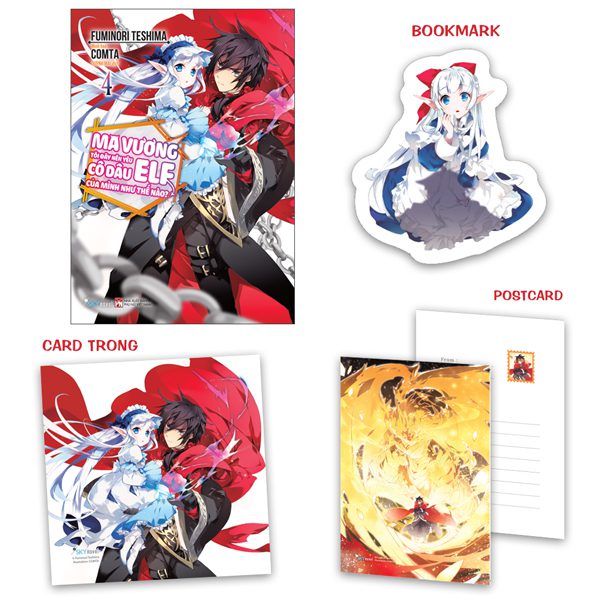 Light novel Ma Vương Tôi Đây Nên Yêu Cô Dâu Elf Của Mình Như Thế Nào? – Tập 4 – Bản Đặc Biệt – Tặng Kèm Bookmark + Postcard + Card Trong – Phụ Nữ Việt Nam