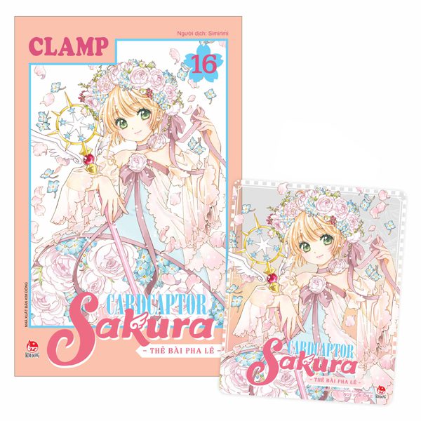 Truyện tranh Cardcaptor Sakura – Thẻ Bài Pha Lê – Tập 16 – Tặng Kèm Card PVC – Kim Đồng
