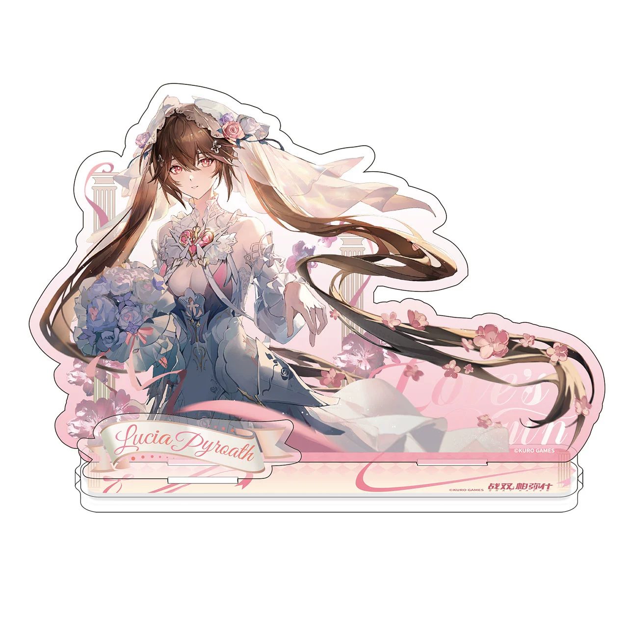 Standee nhân vật Lucia chủ đề Thể Nguyện Bình Minh – Punishing: Gray Raven – Chính Hãng Kuro Games