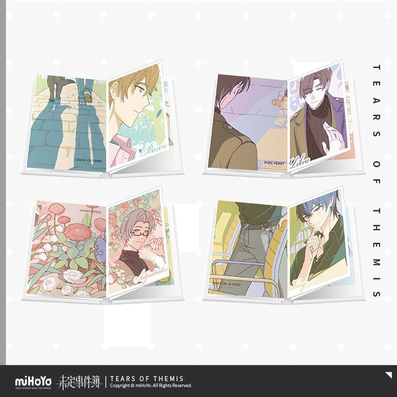 Minibook & Bộ Sticker Tủ Lạnh chủ đề Ẩn Mộng Ver.2 – Tears of Themis – Chính hãng Mihoyo