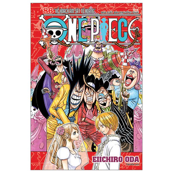 Truyện tranh One Piece – Tập 86 – Kế Hoạch Ám Sát Tứ Hoàng (Tái Bản 2025) – Kim Đồng