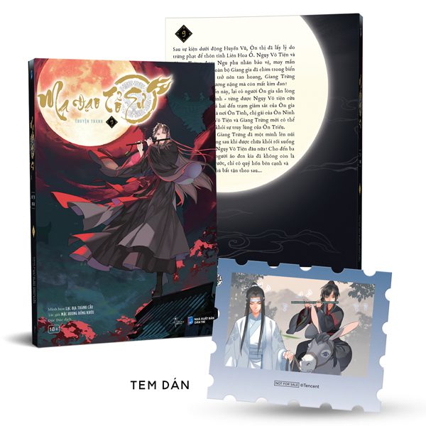 Truyện Ma Đạo Tổ Sư – Bản Truyện Tranh – Tập 9 – Tặng Kèm Sticker Tem – Dân Trí