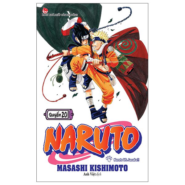 Truyện tranh Naruto – Tập 20 – Naruto Vs. Sasuke!! (Tái Bản 2025) – Kim Đồng