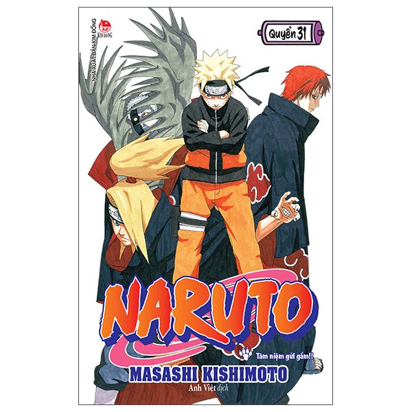 Truyện tranh Naruto – Tập 31 – Tâm Niệm Gửi Gắm (Tái Bản 2025) – Kim Đồng