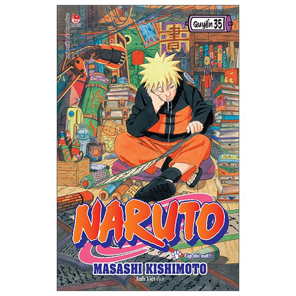 Truyện tranh Naruto – Tập 35 – Cặp Đôi Mới!! (Tái Bản 2025) – Kim Đồng