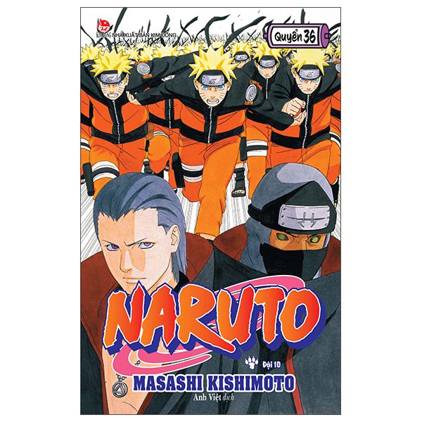 Truyện tranh Naruto – Tập 36 – Đội 10 (Tái Bản 2025) – Kim Đồng