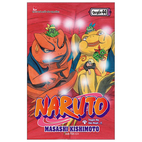 Truyện tranh Naruto – Tập 44 – Truyền Thụ Tiên Thuật…!! (Tái Bản 2025) – Kim Đồng