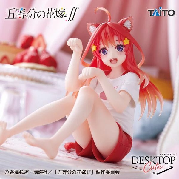 Desktop Cute Nakano Itsuki ver Cat room wear – Gotoubun no Hanayome – Taito