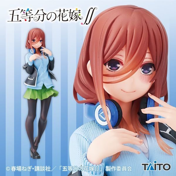 Nakano Miku ver Seifuku – Gotoubun no Hanayome – Chính hãng Taito
