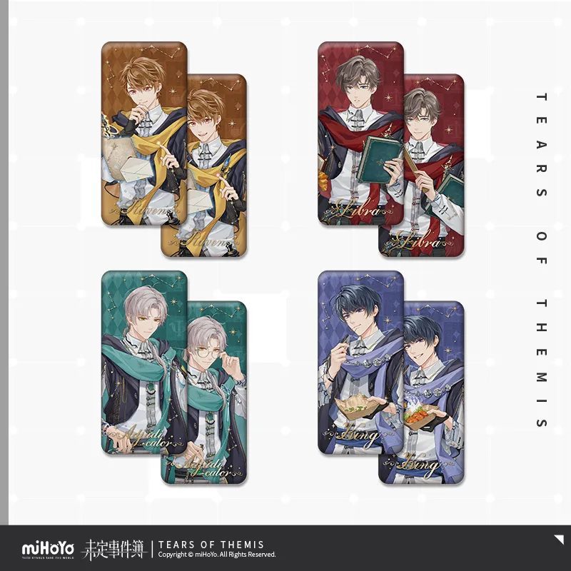 Huy hiệu lenticular Tears of Themis chủ đề Bùa Yêu Cảm Xúc – Chính hãng Mihoyo