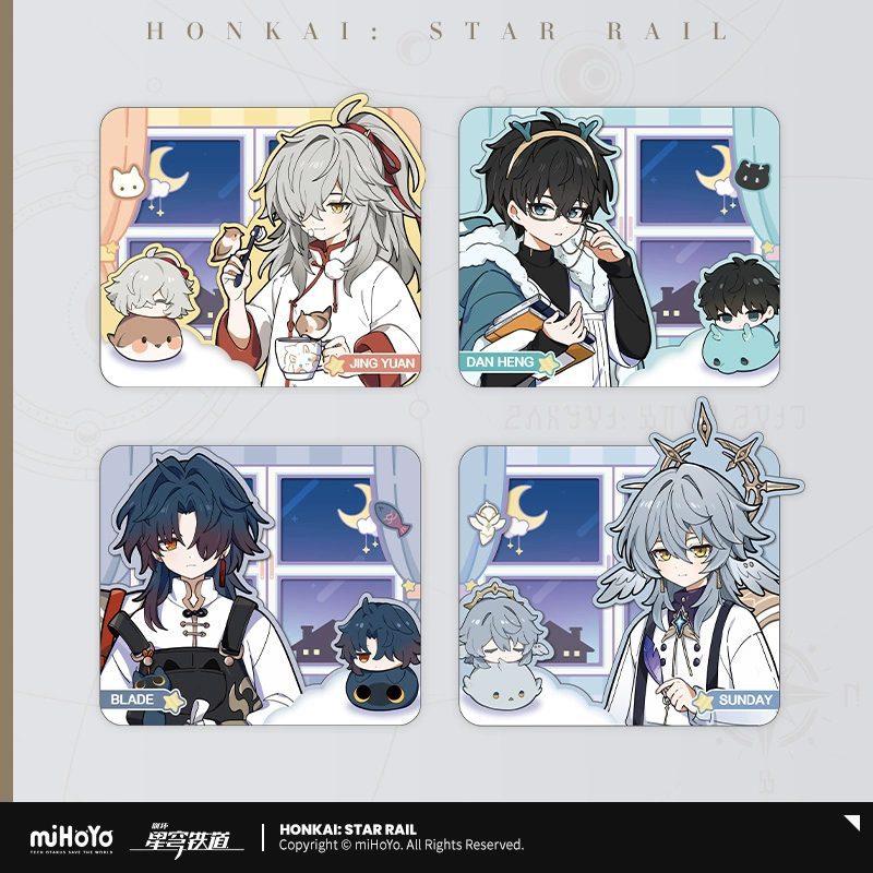 Bộ sưu tập thẻ chủ đề Ký Túc Xá Nam Sinh – Honkai Star Rail – Chính hãng Mihoyo