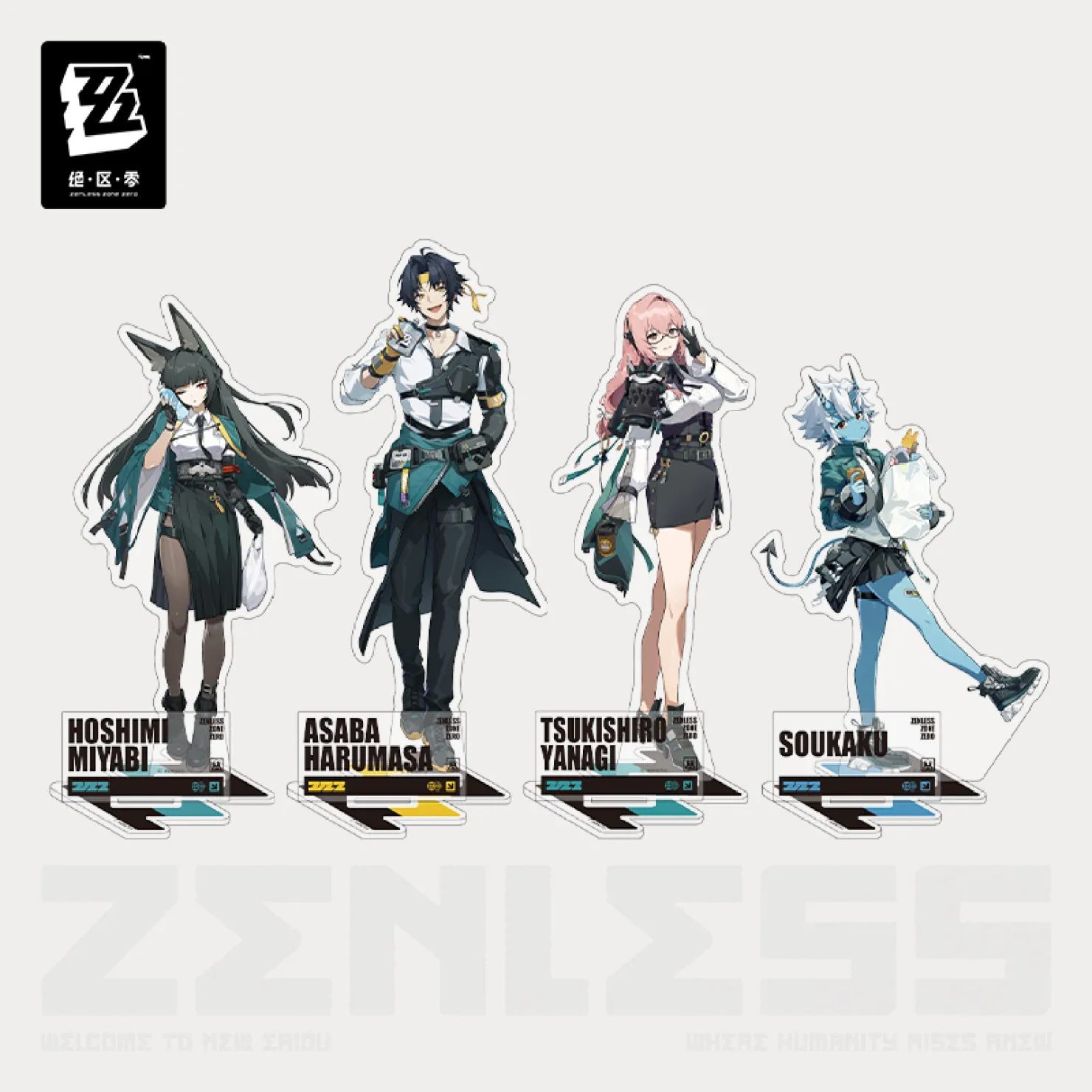 Standee nhân vật Zenless Zone Zero chủ đề Nhật Ký Everyday Cục 6 – Chính hãng Mihoyo