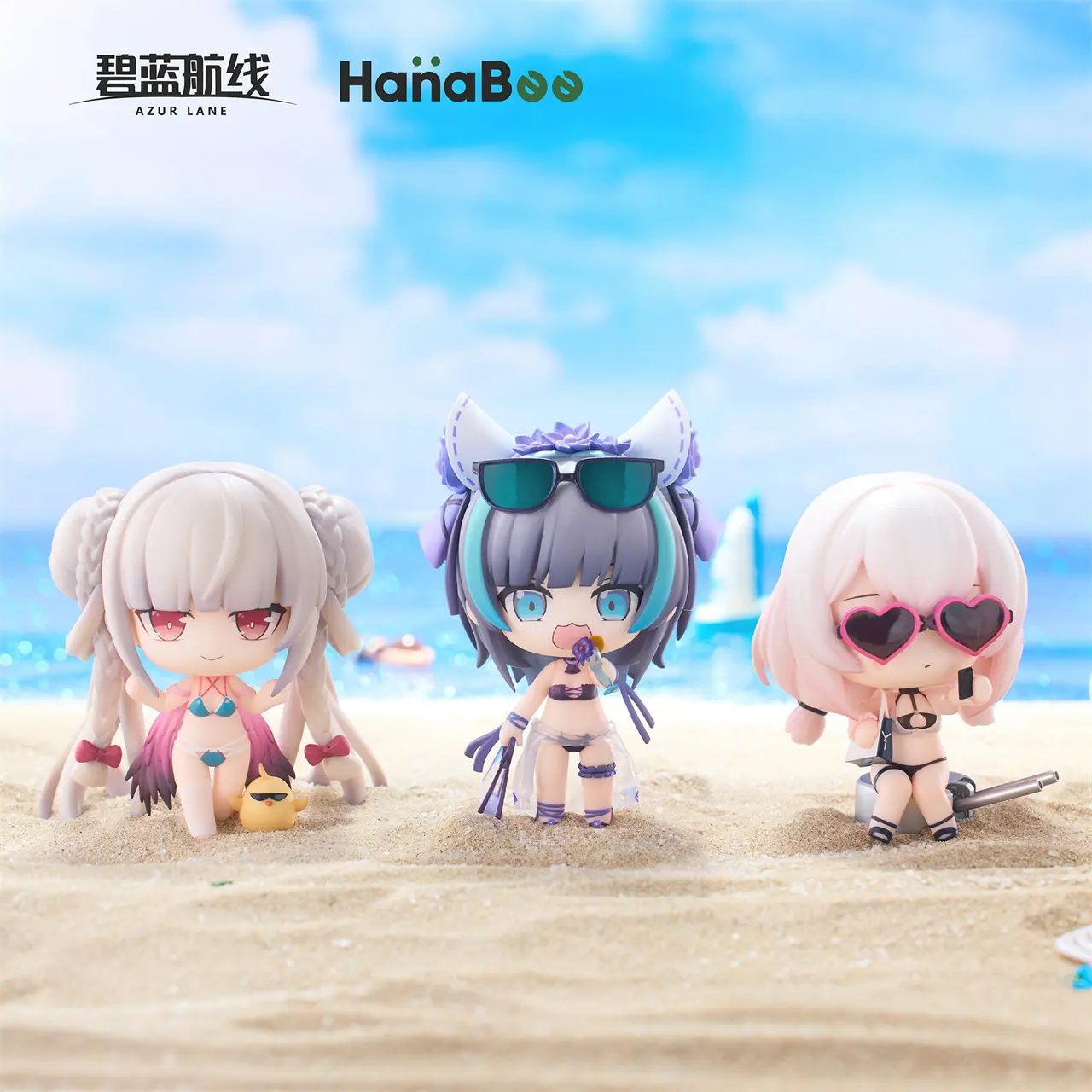 Mô hình Formidable & Cheshire & Sirius bộ sưu tập Bikini Mùa Hè Vol.2 – Azur Lane – Chính hãng HanaBee
