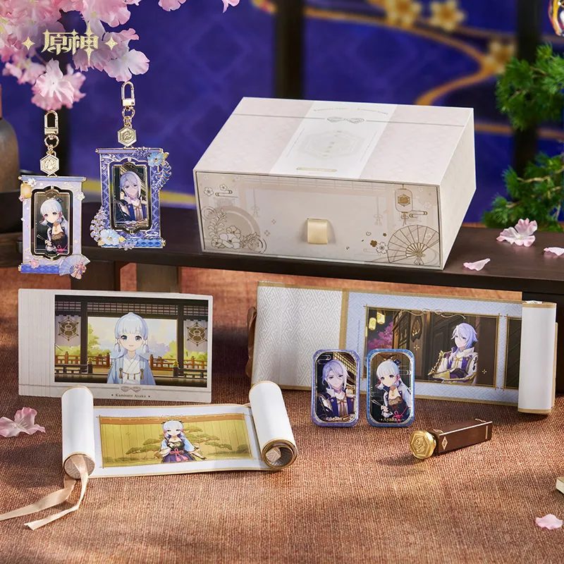 Hộp quà bảo hộ nhân vật Kamisato Ayaka & Kamisato Ayato – Genshin Impact – Chính hãng Mihoyo