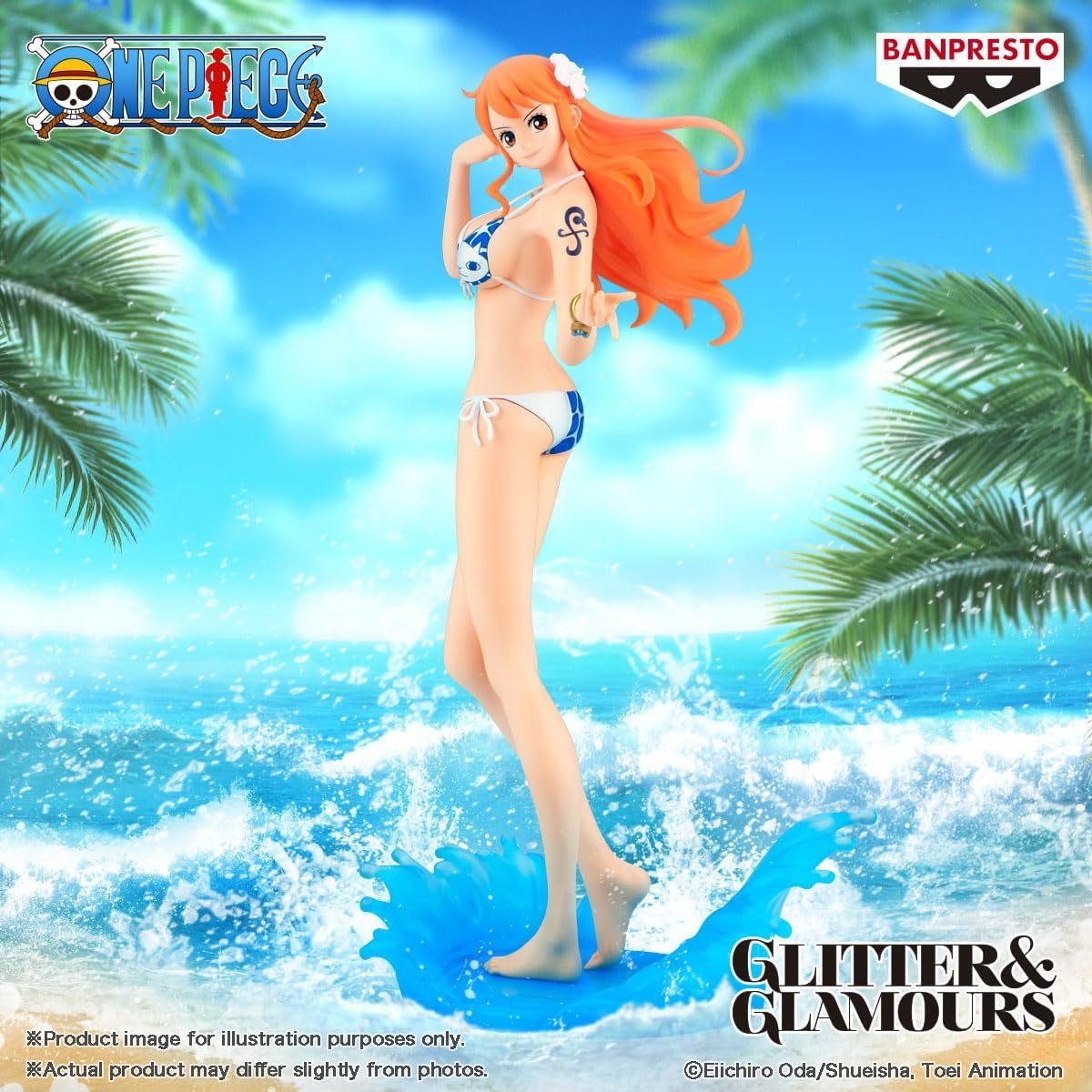 Glitter and Glamours Nami Glitter and Glamours Splash Style – One Piece | Bandai Spirits