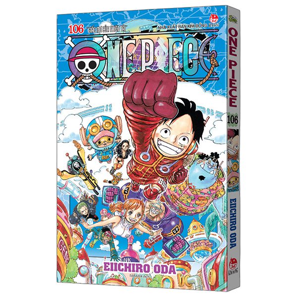 Truyện tranh One Piece – Tập 106 – “Giấc Mơ Của Thiên Tài” – Bản Bìa Gập – Kim Đồng
