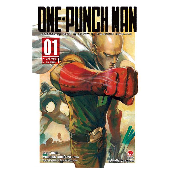 Truyện tranh One-Punch Man – Tập 1 – Chỉ Một Cú Đấm (Tái Bản 2025) – Kim Đồng