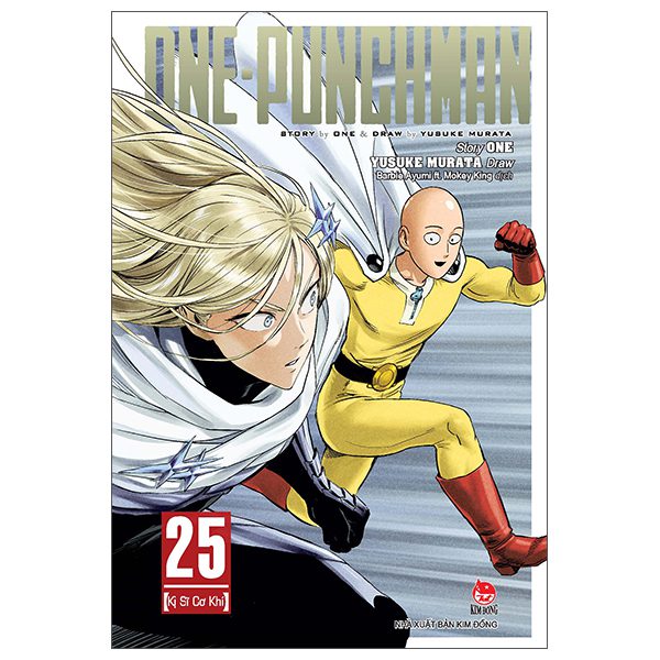 Truyện tranh One-Punch Man – Tập 25 – Kị Sĩ Cơ Khí (Tái Bản 2025) – Kim Đồng
