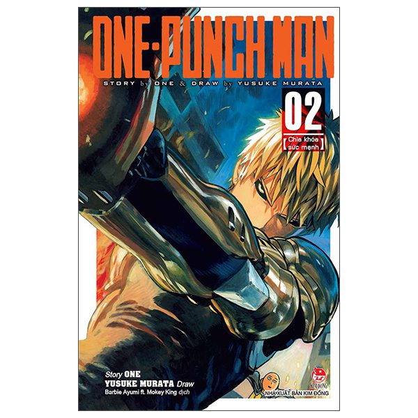 Truyện tranh One-Punch Man – Tập 2 – Chìa Khóa Sức Mạnh (Tái Bản 2025) – Kim Đồng