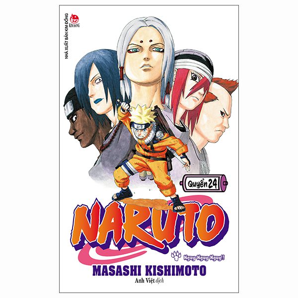 Truyện tranh Naruto – Tập 24 – Nguy-Nguy-Nguy!! (Tái Bản 2025) – Kim Đồng