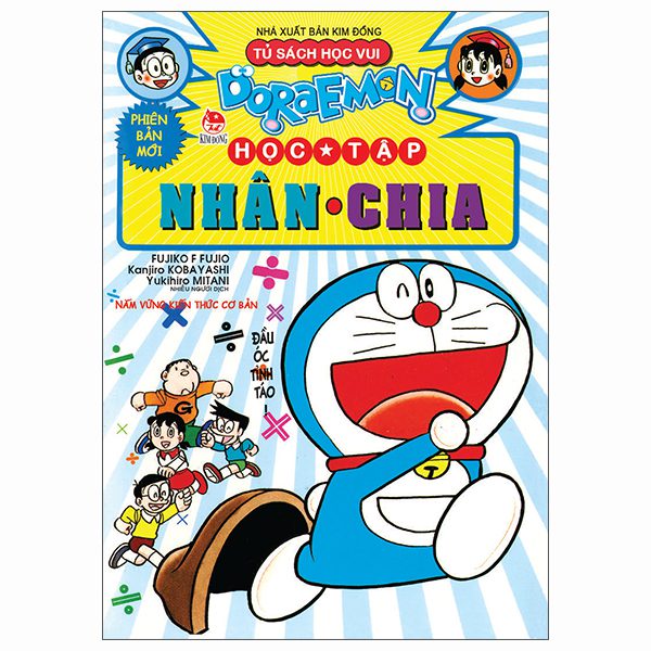 Truyện tranh Doraemon Học Tập – Nhân Chia (Tái Bản 2025) – Kim Đồng