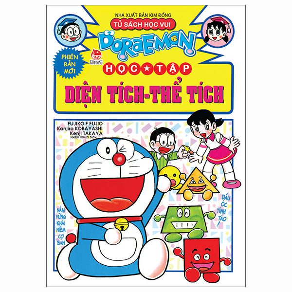 Truyện tranh Doraemon Học Tập – Diện Tích – Thể Tích (Tái Bản 2025) – Kim Đồng