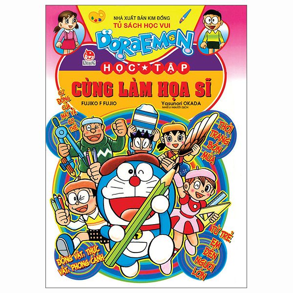 Truyện tranh Doraemon Học Tập – Cùng Làm Họa Sĩ (Tái Bản 2025) – Kim Đồng