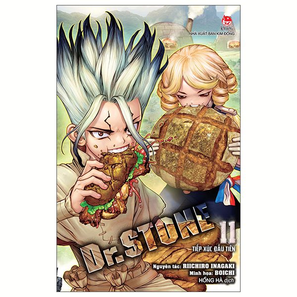 Truyện tranh Dr.STONE – Tập 11 – Tiếp Xúc Đầu Tiên – Kim Đồng