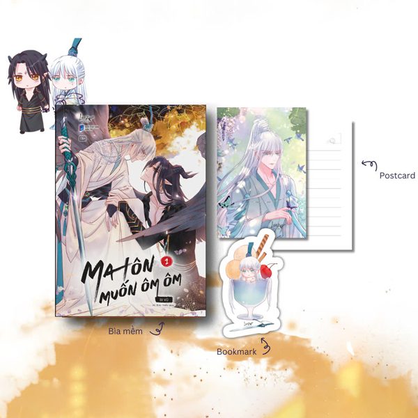 Truyện Ma Tôn Muốn Ôm Ôm – Tập 1 – Tặng Kèm Bookmark + Postcard Bồi Cứng – Dân Trí