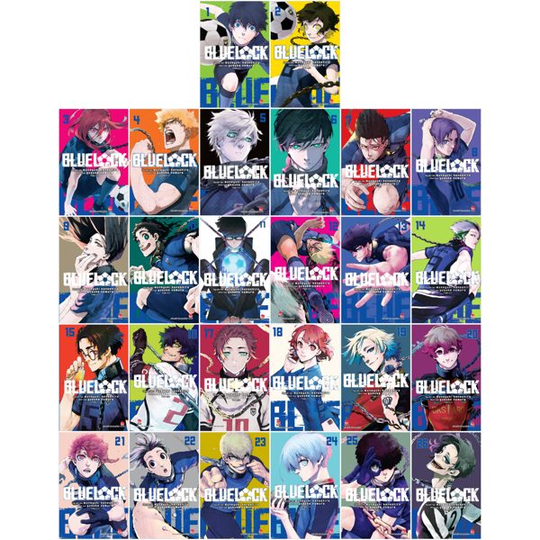 Truyện tranh Combo Manga – BlueLock: Tập 1 – 26 (Bộ 26 Tập) – Kim Đồng