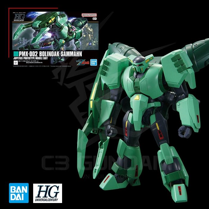 HGUC 259 1/144 PMX-002 Bolinoak Sammahn – Chính hãng Bandai