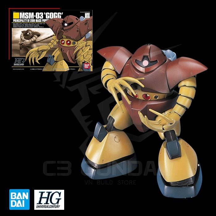 HGUC 008 1/144 MSM-03 Gogg – Chính hãng Bandai