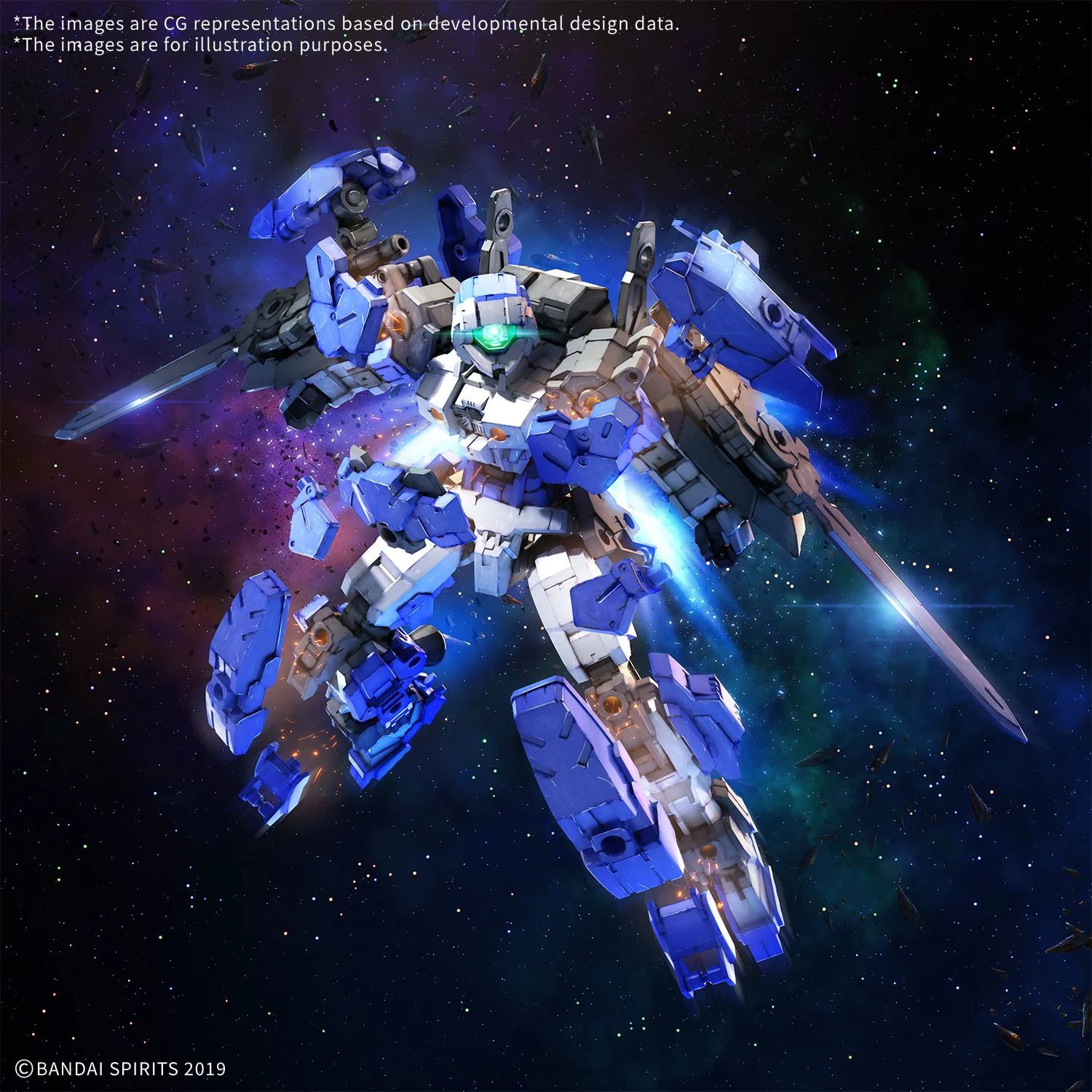 30MM 1/144 eEXM-17FA Full Armor Alto – Chính hãng Bandai