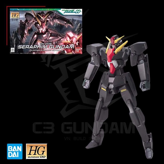 HG00 1/144 GN-009 Seraphim Gundam – Chính hãng Bandai