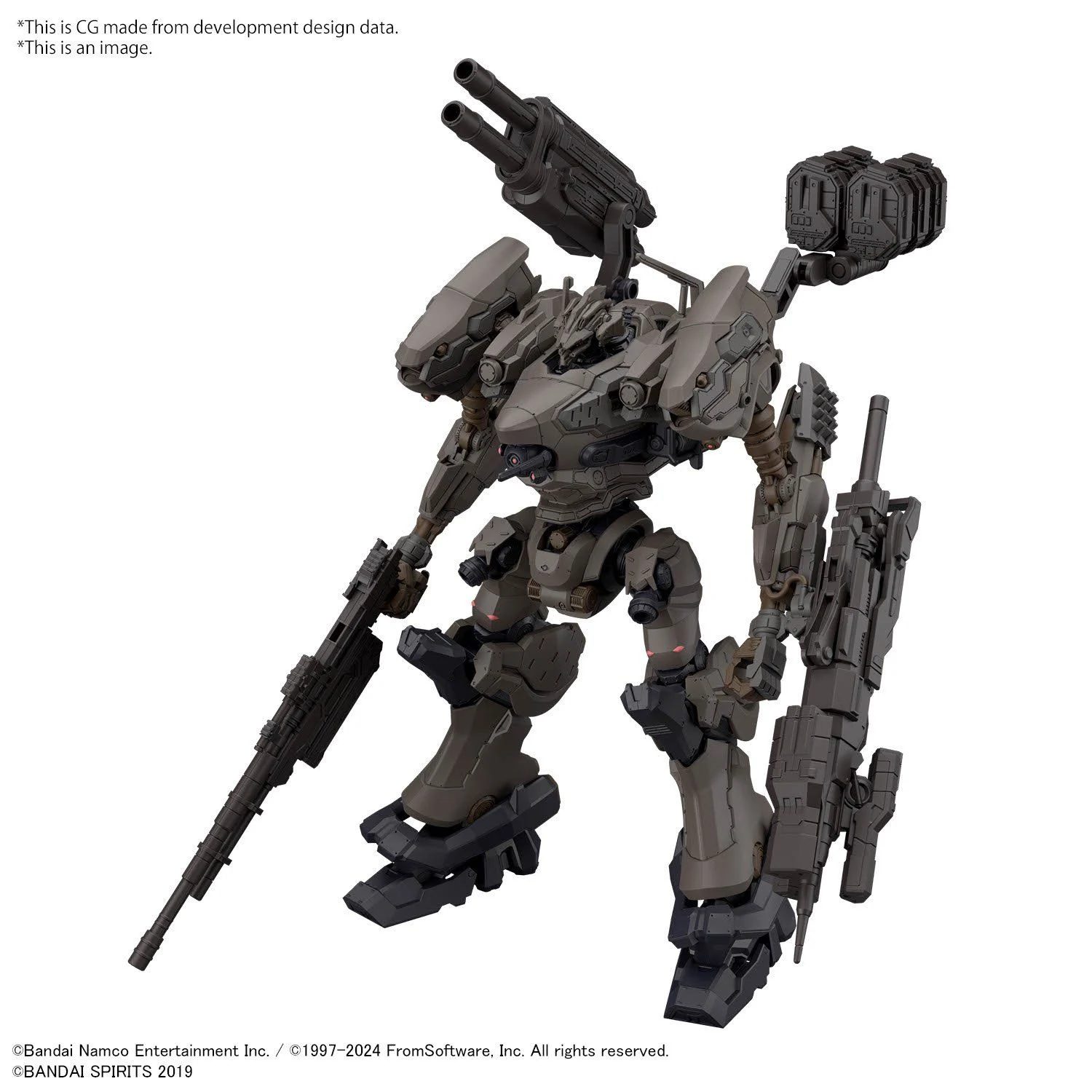30MM ARMORED CORE Ⅵ FIRES OF RUBICON RaD CC-2000 Orbiter Nightfall – Chính hãng Bandai