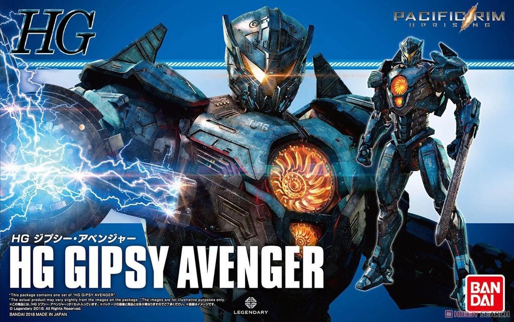 HG 1/144 GIPSY AVENGER – Bandai