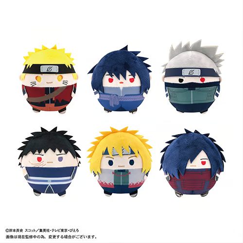Móc khóa bông Fuwakororin Naruto Shippuden Vol 3 – Chính hãng Max Limited